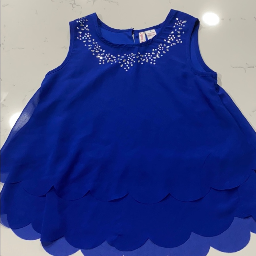 Blue. Formal shirt